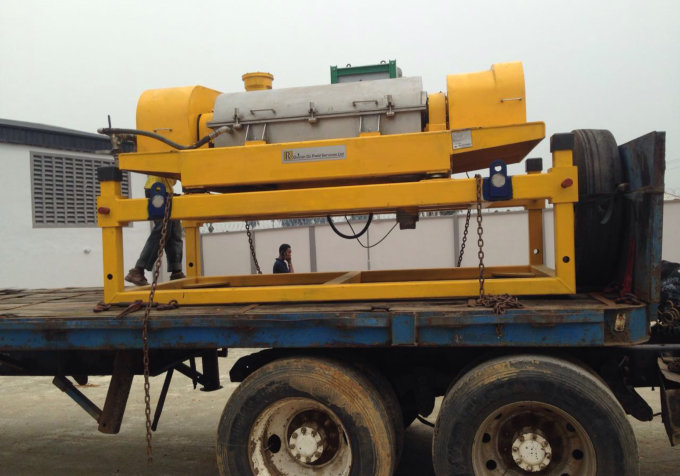 centrifuge on truck